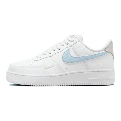 Air Force 1 Low White Light Armory Синие женские кроссовки Light-Bone HF0022-100