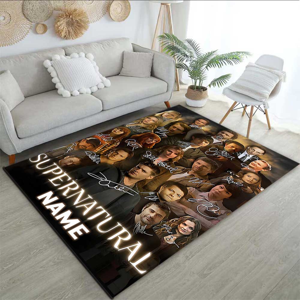 Warner Bros. Movies (6) Customize your name rug, office chair cushion, home bedroom living room gift.