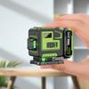 16 Lines 4D Laser Level 60° Self Lifting Horizontal Vertical Cross Green Laser Beam For Construction Alignment