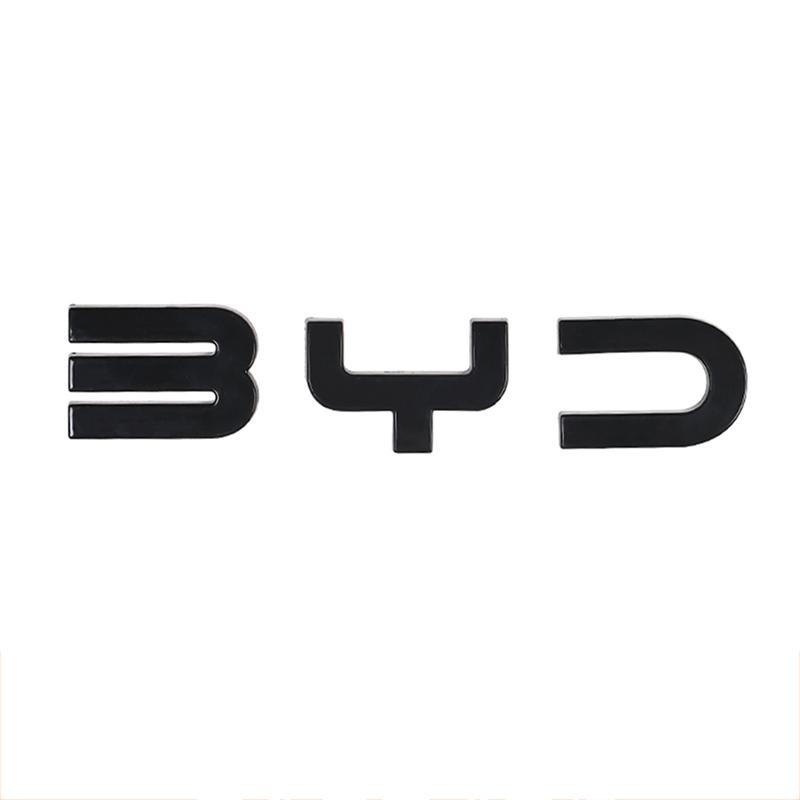 Для BYD SEALION 7 Черный Воин наклейка на логотип автомобиля Черный Воин Задний значок Стиль модификации Покрытие Значок автомобиля