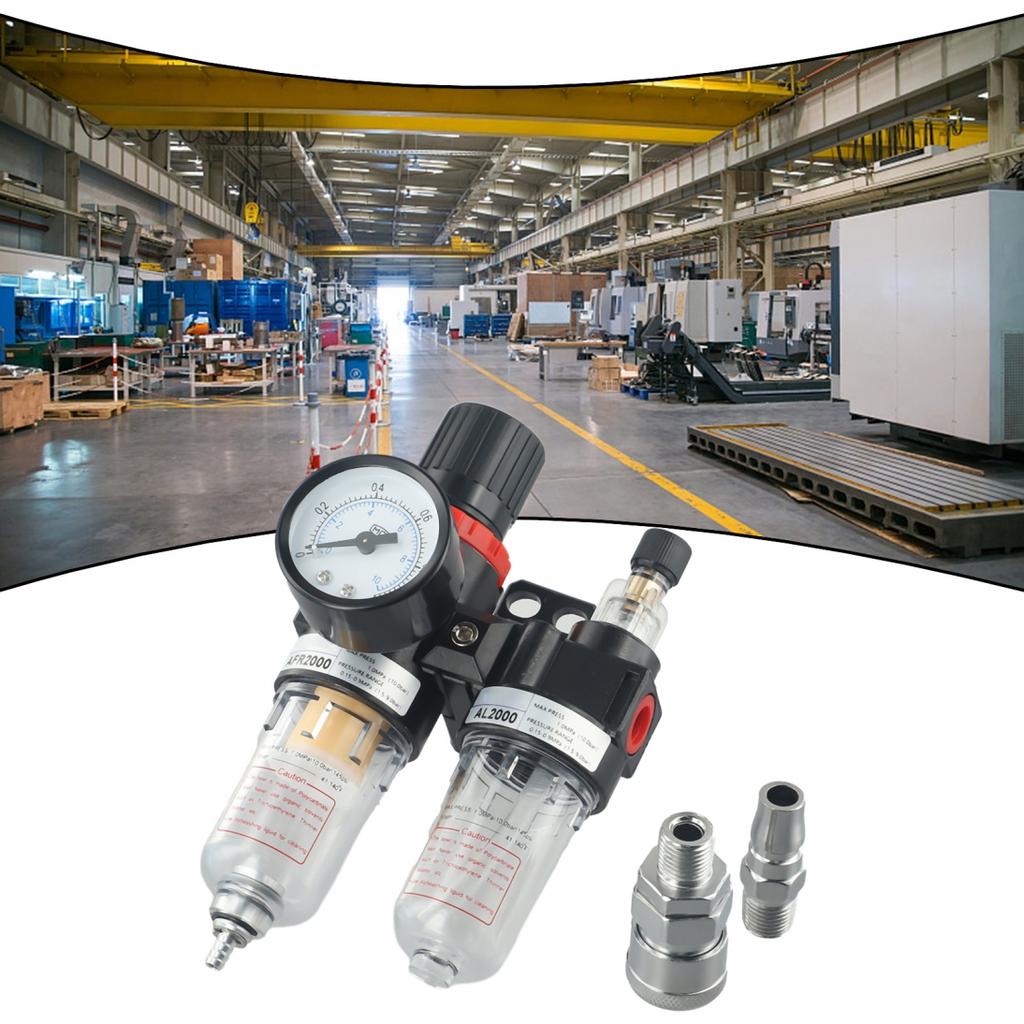 Масло Воздушный компрессор фильтр Водоотделитель Регулятор AFC2000 Инструмент Манометр Аэрограф