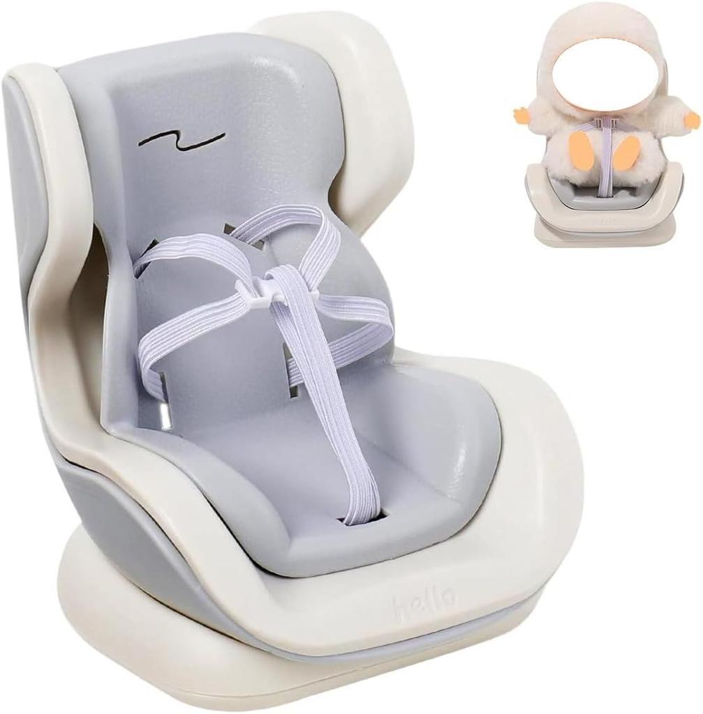 Doll Stand Accessories,Doll Display Holder Support for 4-8 Inches,Keep for LABUBU In a Standing Position (Khaki)