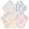 AENUANCE Cloth Pads, Absorbent for Menstrual Discharge, 5-Pack, Thick, 10cc Capacity, Small, Non-Waterproof, AESH-5P-V06