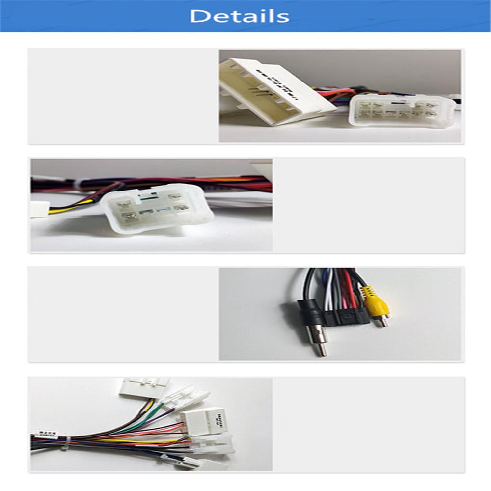 Автомобильный 16-контактный стерео разъем жгута проводов адаптер для Toyota все модели 2004-настоящее время