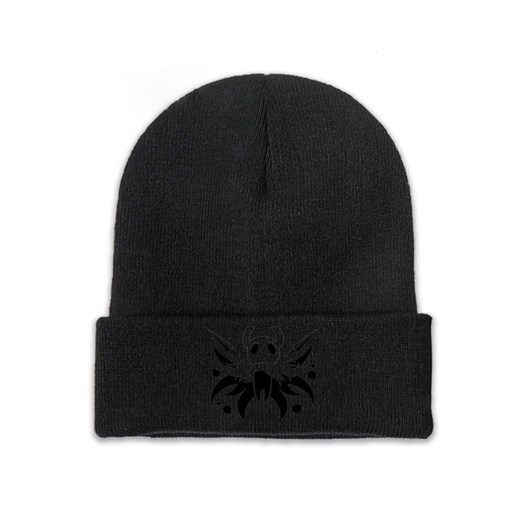 Вязаная шапка Hero of Dirtmouth Hollow Knight, шапки, осенне-зимняя шапка, теплая шапка из полиэстера, повседневная женская кепка с черепом, унисекс