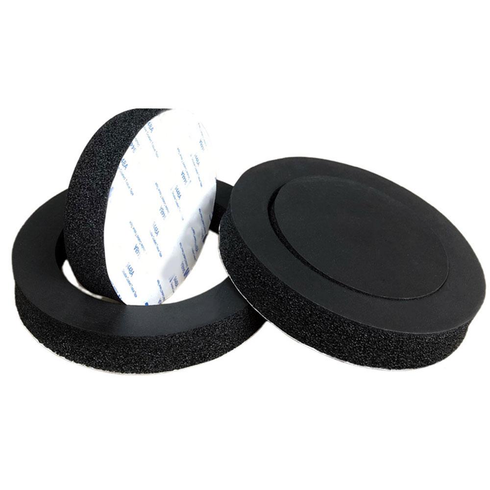 1 комплект 6,5-дюймовых автомобильных динамиков, кольцо для басов, отделка двери, звукоизоляционный хлопок, аудиодинамики, звук, самоклеящееся изоляционное кольцо