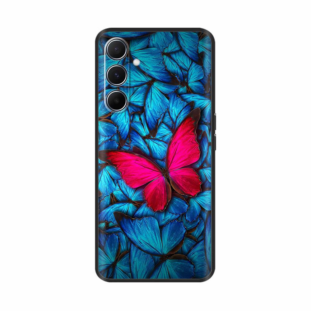Чехол для телефона Galaxy A26 5G Милый задний чехол для Samsung Galaxy A26 A36 A56 5G Ударопрочный корпус Мягкий силиконовый бампер