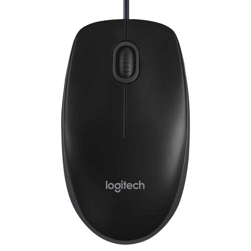 Проводная оптическая мышь Logitech B100