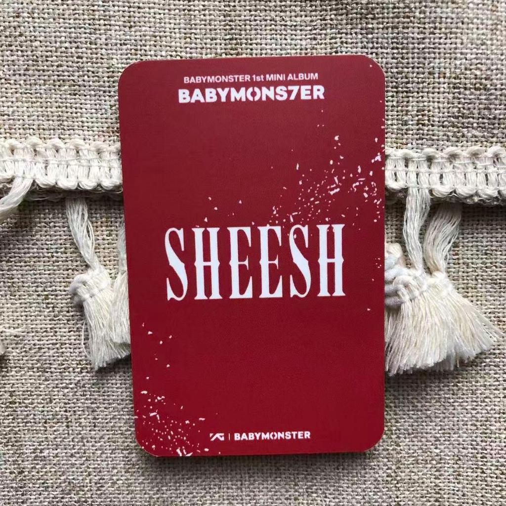 [USED] BABYMONSTER Bebimon SHEESH Sanoku Rami Trading Card