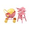 Детские игровые домики, Детские коляски, Детские обеденные столы, Имитация миниатюрных аксессуаров для кукольного домика
