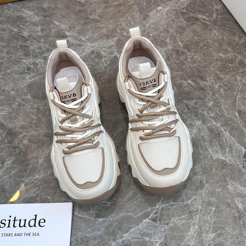 Fashion 2024 Fashion Casual Platform Sneakers Women Spring Autumn New Designer Sports Shoes Female Color Match Zapatillas Mujer