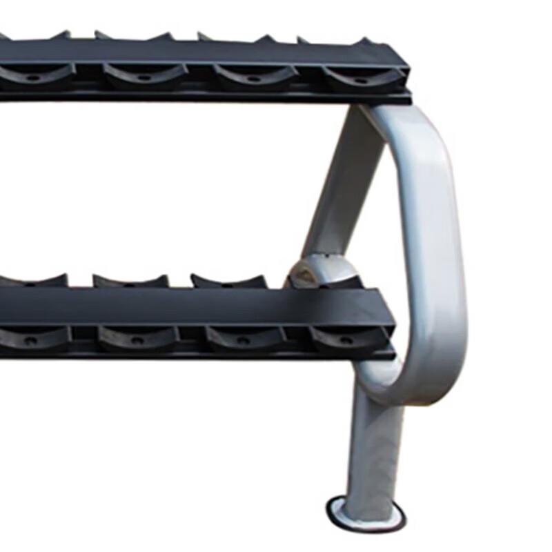 Jieruite Rubber-Coated Dumbbell & Rack System