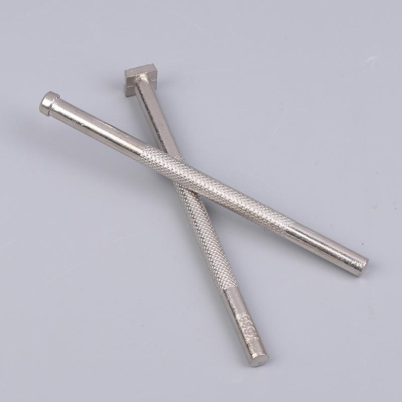 1/2 шт. Кожаное тиснение Металлический пуансон Сделай сам Инструменты для резьбы по коже Штамп Воск Кожаное ремесло Пуансоны Штампы