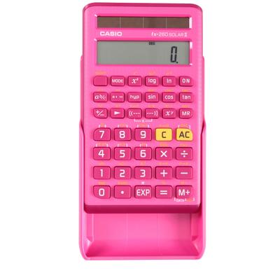 Casio Научный калькулятор SOLAR II fx-260 (розовый) [Элемент]