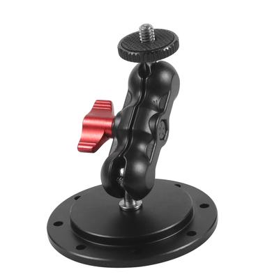 Настенное крепление 1/4 3/8 со стандартной резьбой Magic Arm, шарнирный фрикционный адаптер для веб-камеры, проектора видеонаблюдения, светодиодной вспышки, DSLR