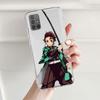 Прозрачный чехол для Samsung Galaxy A52 A12 A51 A32 A21s A71 A32 A22 50 A70 A31 A72 5G чехол для телефона аниме Demon Slayer