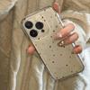 Яркий чехол в горошек для Apple IPhone 11 Pro Max, IPhone 15, Новая модель 14, Полное покрытие, 13 Мягкий чехол, 12 Прозрачный