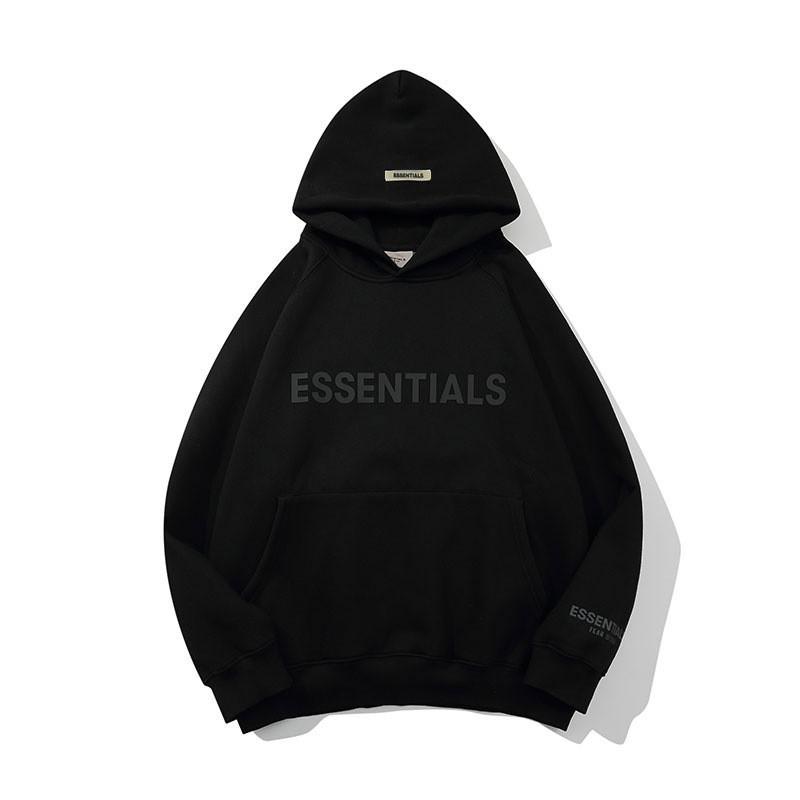 Mens Oversized Hooded Sweatshirt With Flocked Letter Print Casual Streetwear 2025 Cotton Pullover
