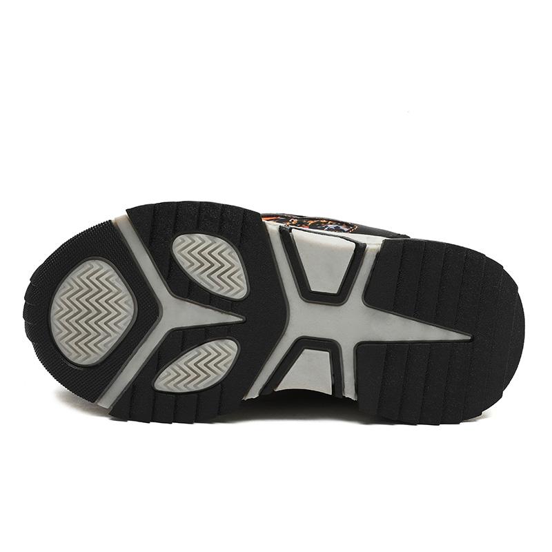 Осенне-зимние унисекс детские зимние кроссовки для мальчиков и девочек зимние ботинки с флисом для активного отдыха нескользящие зимние ботинки для девочек и подростков