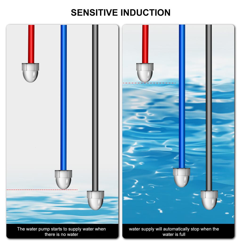 3 шт. Датчик уровня воды с кабелем Датчики уровня жидкости Датчик индукционного зонда из нержавеющей стали для контроллера уровня воды