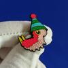 Anime  Pink caterpillar Enamel Pin Lapel Pins for Backpacks Badges Brooch for Clothes Jewelry Gifts for Friends