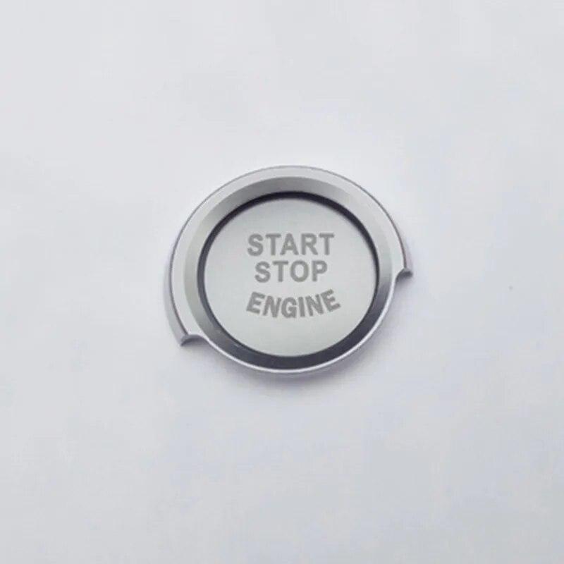 Car Styling Start Button Decorative Frame Interior Covers & Ring Stickers Trim Auto Accessories For BMW 1 2 3 4 series X1