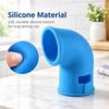2 PCS Blue Pressure Cooker Steam Diverter Silicone Steam Diverter  Quick Venting