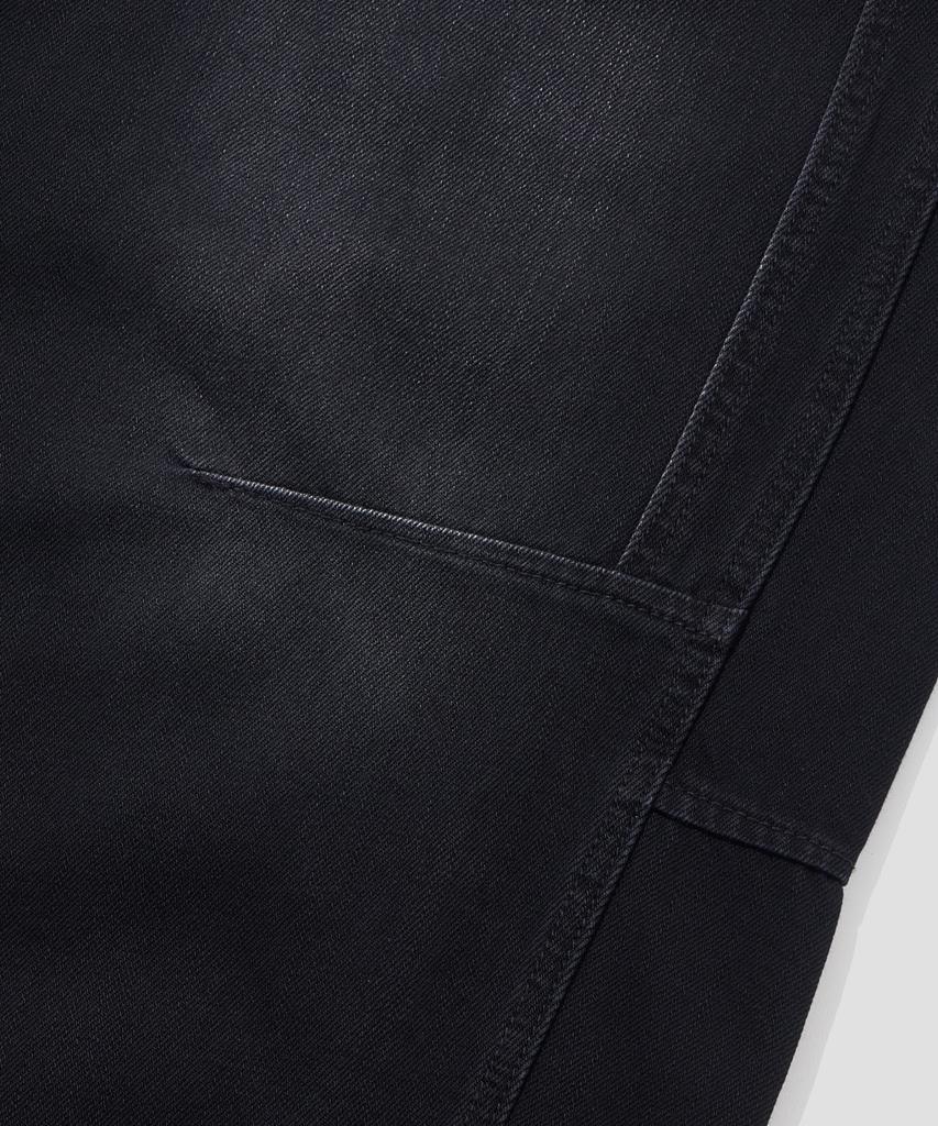 Age O.D. Vintage Elastic Waist Balloon Denim Pants [Black]