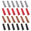 6 Pieces Rustic Leather Napkin Rings for Dinner Table Handmade PU Leather Rings Waterproof and Long Lasting Napkin Holders