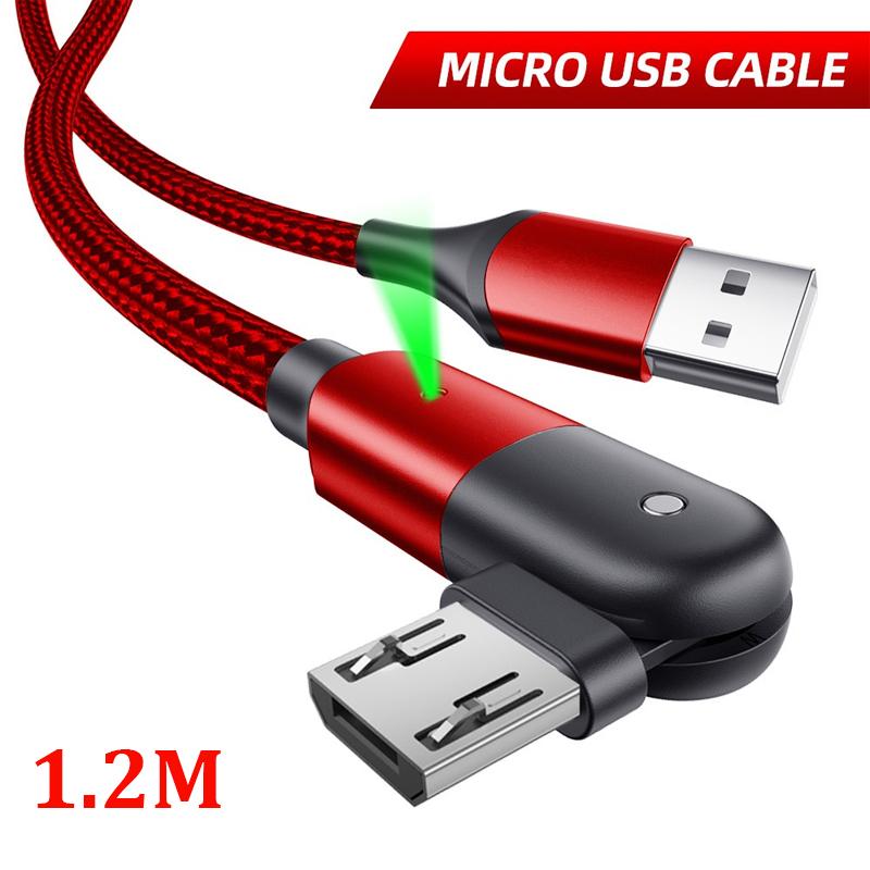 FONKEN Поворот на 180 градусов USB-кабель типа C 3A для быстрой зарядки Micro USB-кабель для зарядного устройства мобильного телефона для Samsung Galaxy Xiaomi Huawei аксессуары для мобильных телефонов