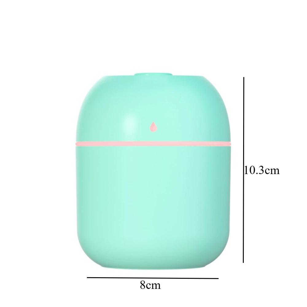 Мини Портативный увлажнитель воздуха с капельным эффектом USB для автомобиля, дома, рабочего стола, для дома, бесшумный увлажнитель воздуха с распылением, бытовая техника