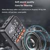 FM Mini Bluetooth Speaker Portable Radio TF Card Music Player Pocket Radio Receiver  Camping