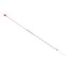 1Pc Glass Thermometer Home Brew Laboratory Red Water Filled Thermometer Glassware For Chemistry Lab School Home Use