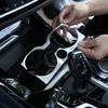 Для BMW X3 X4 G01 G02 2018- ABS Хромированный Серебристый Рамка Декоративная Держателя Стакана Воды Центральной Консоли Автомобиля Аксессуары для Автомобиля