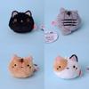 Cat Plush Toy With Short Pile Fabric For Kids And Collectors