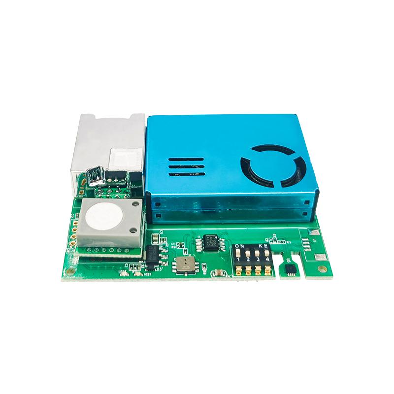 YYS 7-в-1 RS485 или UART Выход Модуль Датчика Качества Воздуха PM2.5 Датчик Пыли CO2 HCHO VOC Датчик Газов С Влажностью И Температурой