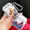 Чехол для Airpods Pro3 Pro2 1 4 2 Pro 3 Прозрачные чехлы для наушников Обложка Горный хребет Снежный