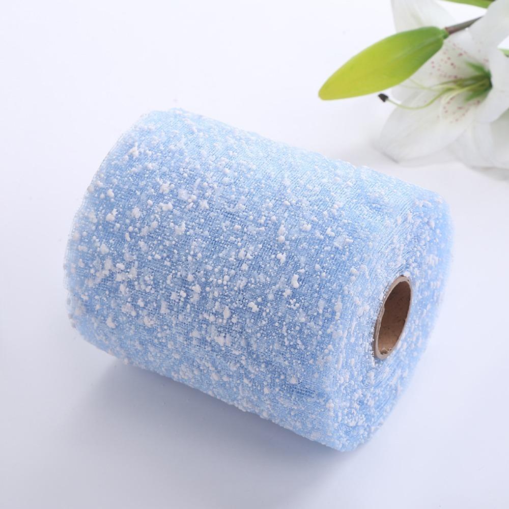 Бумага для упаковки пряжи ручной работы, марля, сетка из пряжи Snow Point, новая упаковочная бумага со снежинками