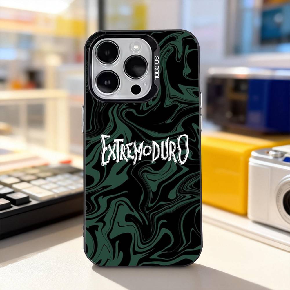 Band E-Extremoduro Canciones Phone Case For iPhone 11,12,13,14,15,16,17,Pro,Max,Plus,E,Air,Mini IMD Matte Black