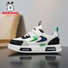 Babudou children's low-top sneakers2026New spring collection: leather upper, non-slip, casual athletic running shoes for boys