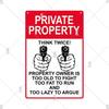 Warning Metal Sign Vintage Plaque Metal Caution Area 51 No Trespassing Retro Garden and Yard Caution Tin Sign Garage Park Decor