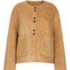 Shop   Women S collarleSS Scarlet Handmade Jacket Beige Naru Wjp 20930