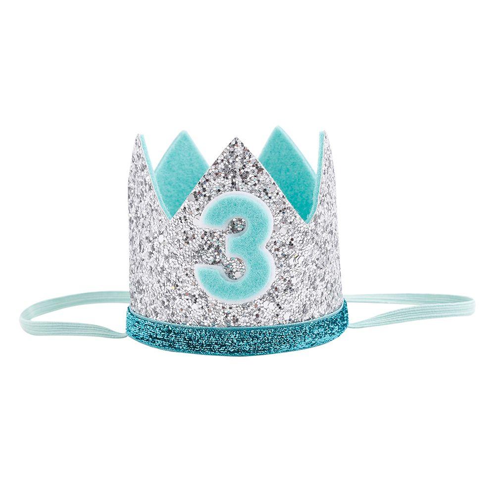 Подарок Принц Принцесса Эластичный Цветочный Головной Убор Детская Шляпа на День Рождения Корона Повязка на Волосы Вечернее Украшение для Головы