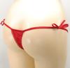 Remote Rotor Pocket Shorts Jumping Pants String Panties Sexy Lingerie Micro Bikini Ultra Small Extreme Underwear T45RS Red F [Cat Select] T-back