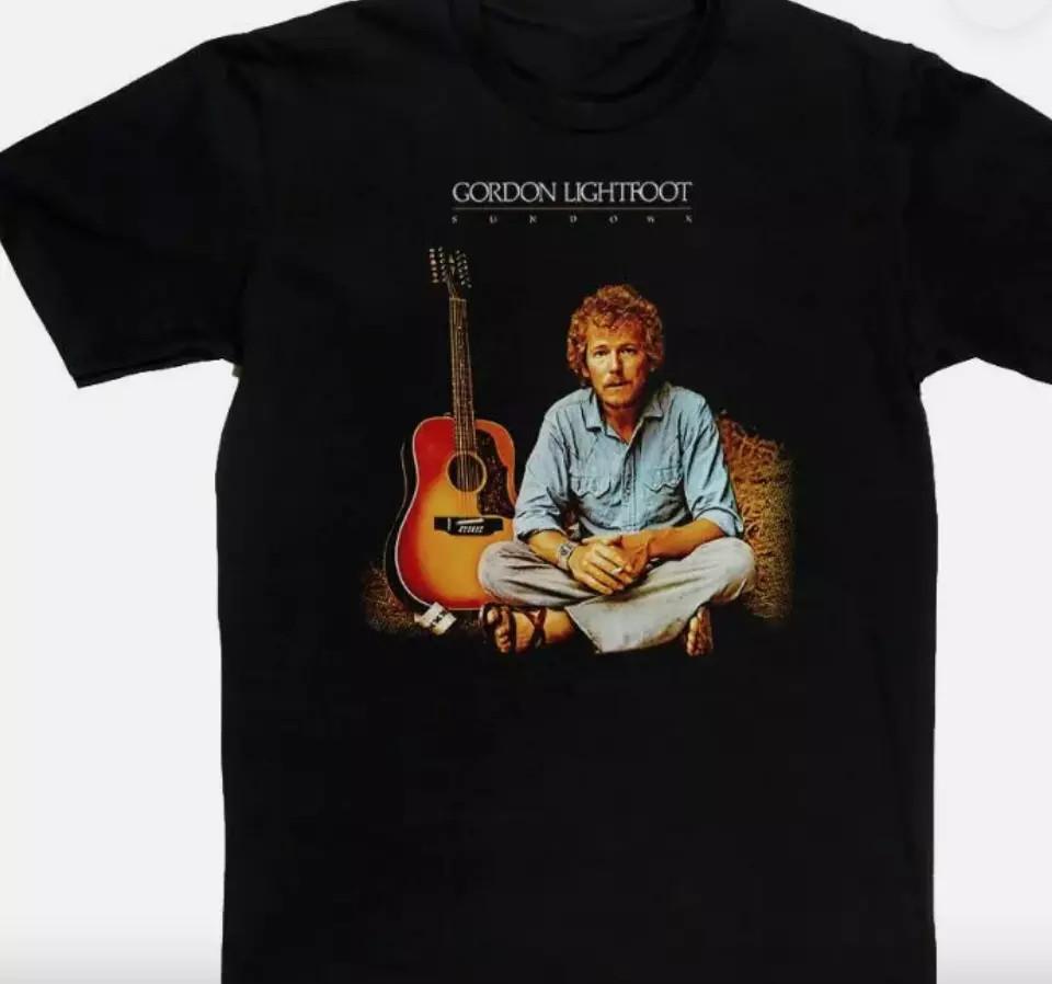 Футболка Gordon Lightfoot Sundown Хлопок Унисекс Все размеры GC4478