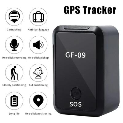 GF-09 Мини Автомобильный GPS Трекер Устройство Локатор Защита от Потери Отслеживание в Реальном Времени Запись Магнитное Крепление GF09 GF07 SIM Позиционер Wifi
