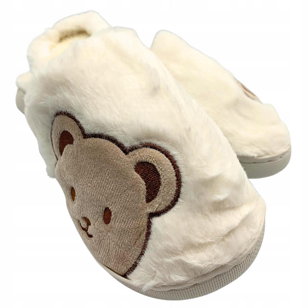 Winter Slippers Teddy Bear Women's Children's Warm Slippers S. 40-41