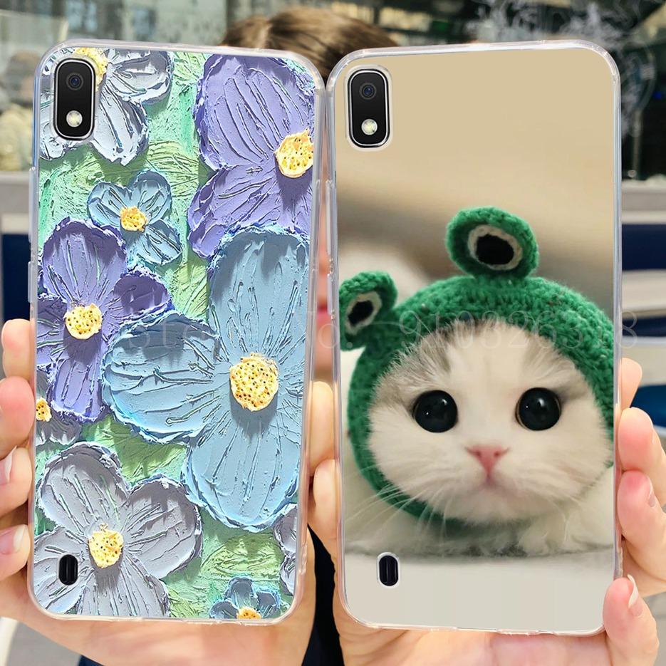 For Samsung Galaxy A10 Case Cute Fashion Painted Cover Soft Slim Phone Case For Samsung A10 A 10 s Galaxy A10s Back Cover Bumper