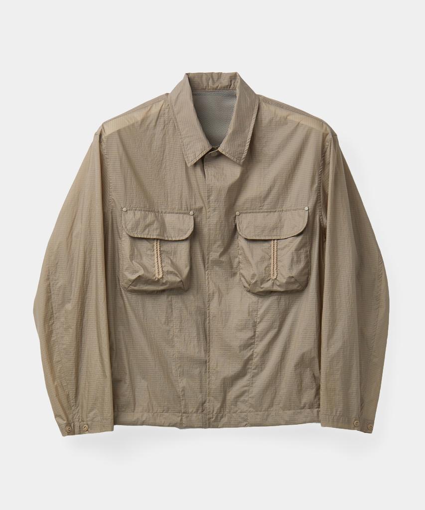 Coor Ripstop Utility Jacket (Mocha Beige)