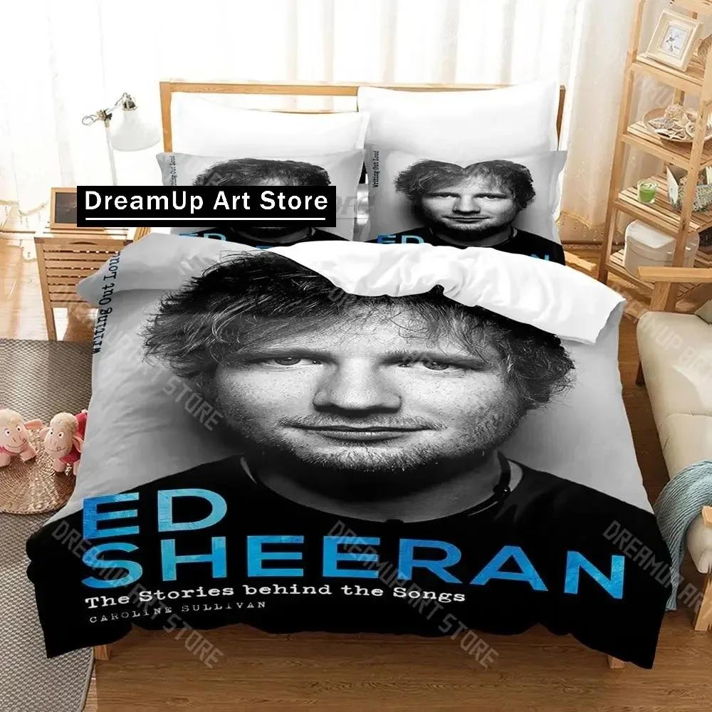 3D Print Ed Sheeran Bedding Set Single Twin Full Queen King Size Bed Set Aldult Kid Bedroom Duvetcover Sets
